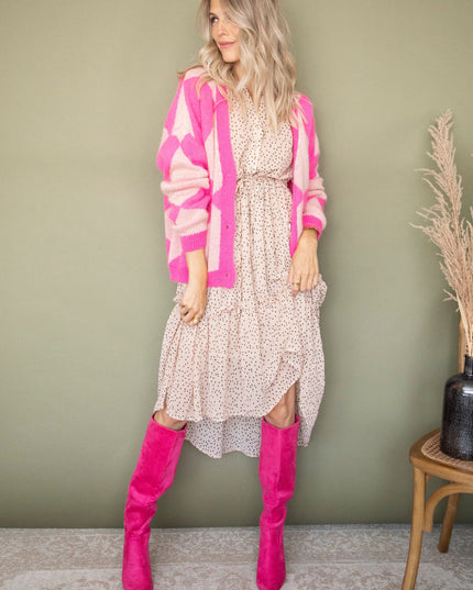 Sprinkled With Love Creamy Pink - Jurk