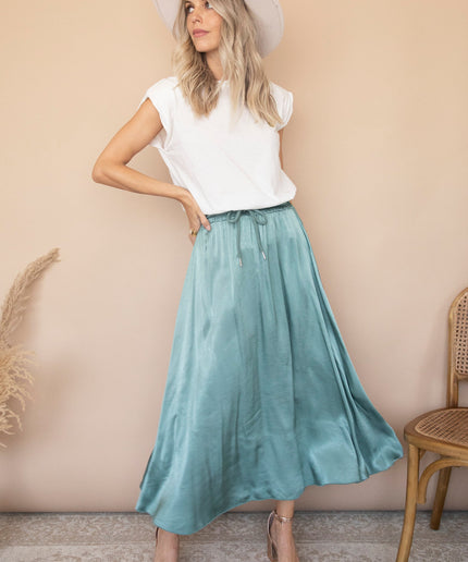 Sweet 'n Silk Dusty Green - Rok