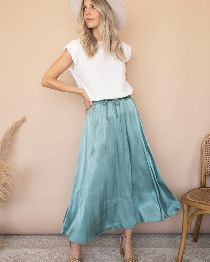 Sweet 'n Silk Dusty Green - Rok