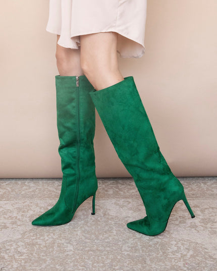 Classy Lou Green - Boots