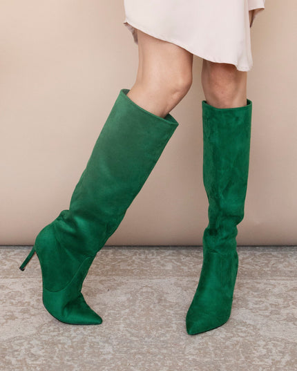 Classy Lou Green - Boots