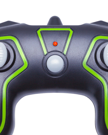 Neon green game controller
