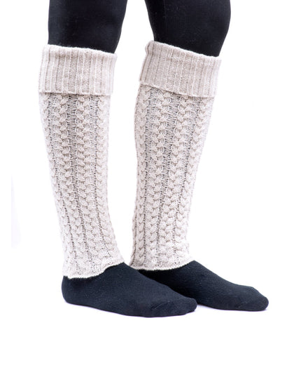 Wool leg warmers