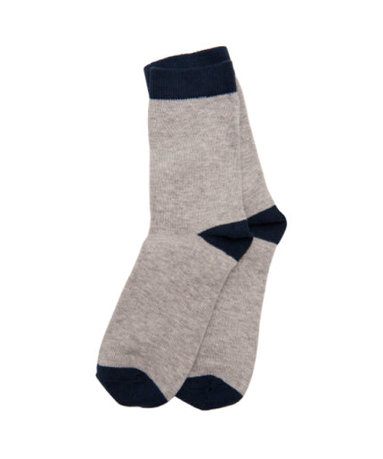 Black/grey unisex socks
