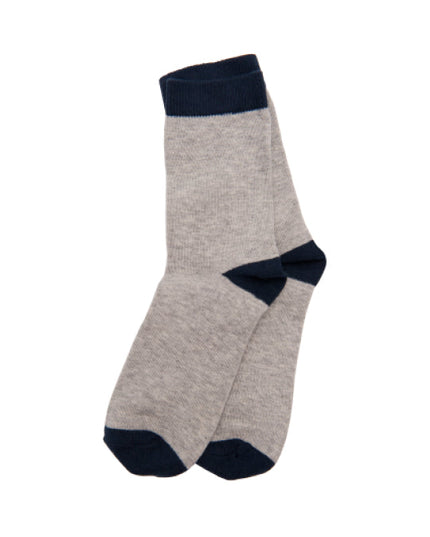 Black/grey unisex socks
