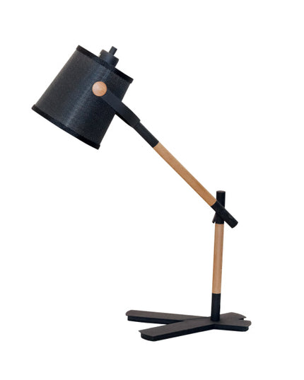 Desk lamp Ben Adjustable 30 cm Steel Black