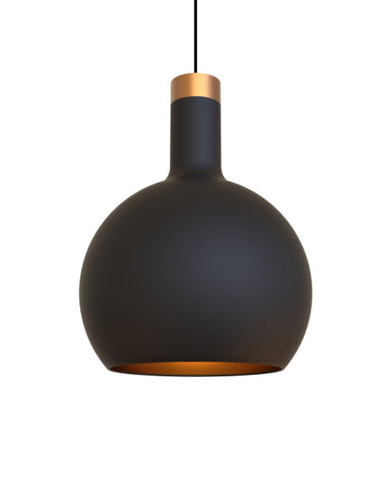 Hanging lamp 18 Cm Steel Black