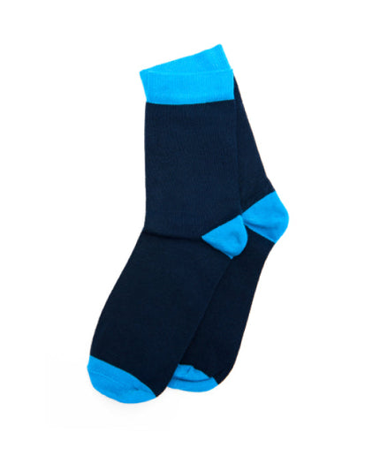 Blue unisex socks