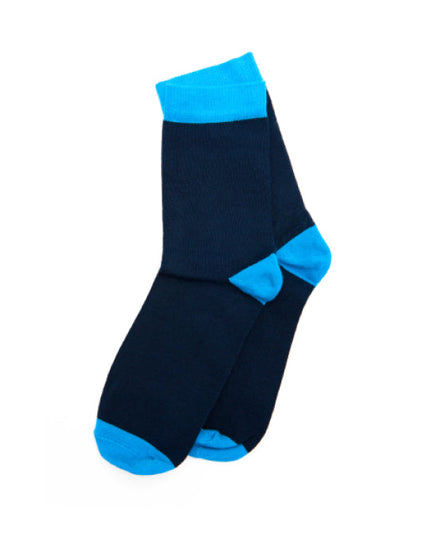 Blue unisex socks