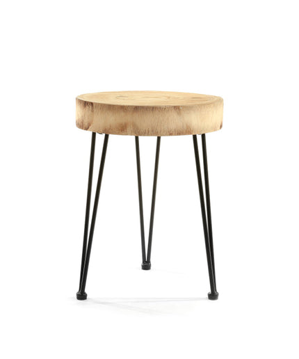 Side table Elle Round wood