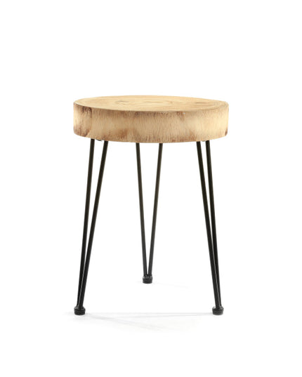 Side table Elle Round wood