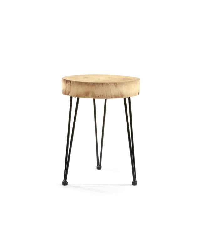 Side table Elle Round wood