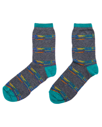 Striped pattern socks