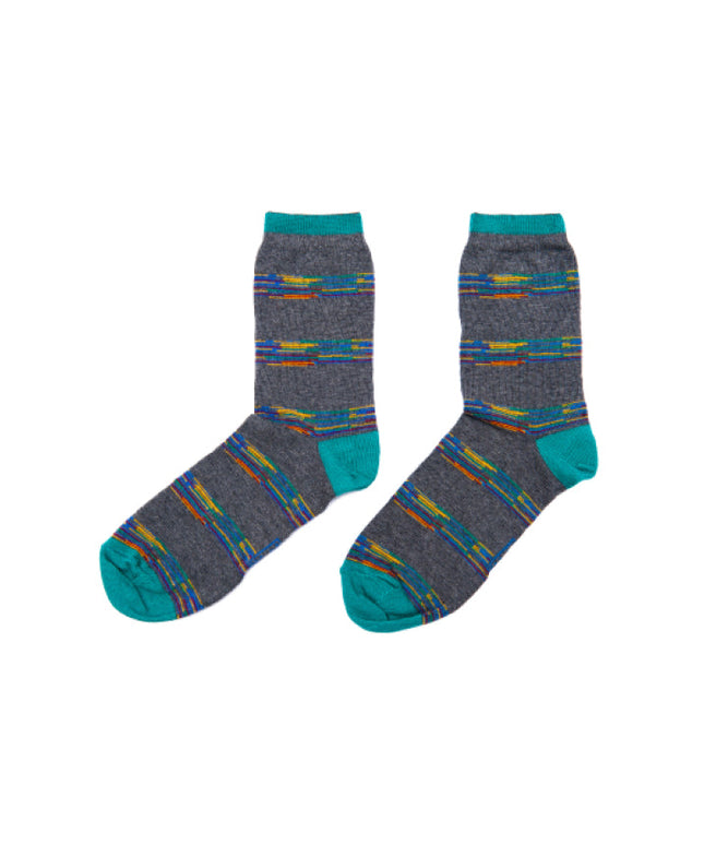 Striped pattern socks