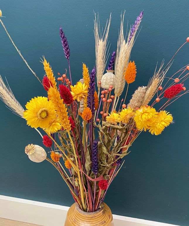 Dried Flowers Bouquet Happiness