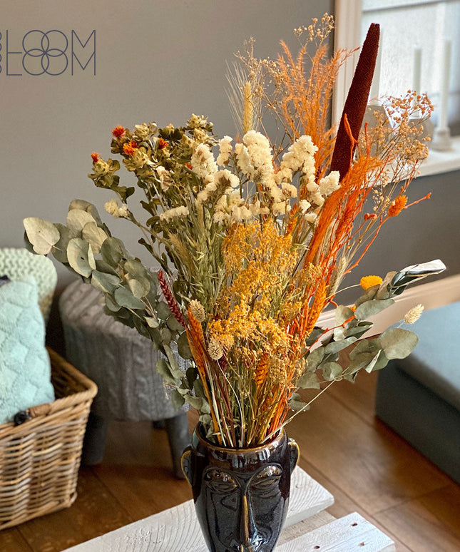 Dried Flowers Bouquet Juice of Juicy Orange