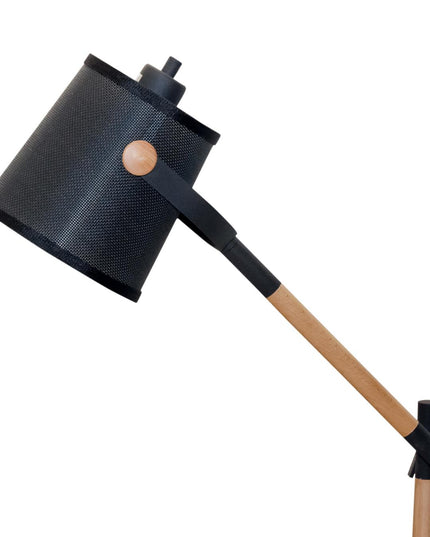 Desk lamp Ben Adjustable 30 cm Steel Black