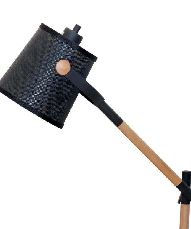 Desk lamp Ben Adjustable 30 cm Steel Black