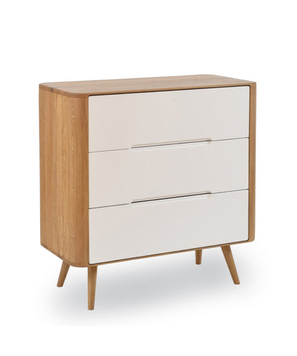 Chest of drawers Lilly 120 cm with 3 drawers
