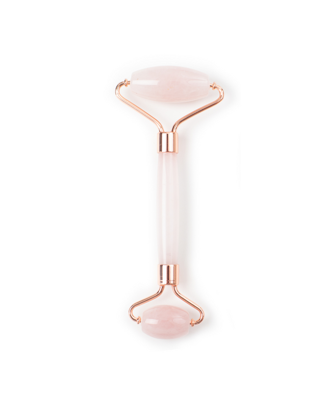 gemstone beauty roller Rose Quartz