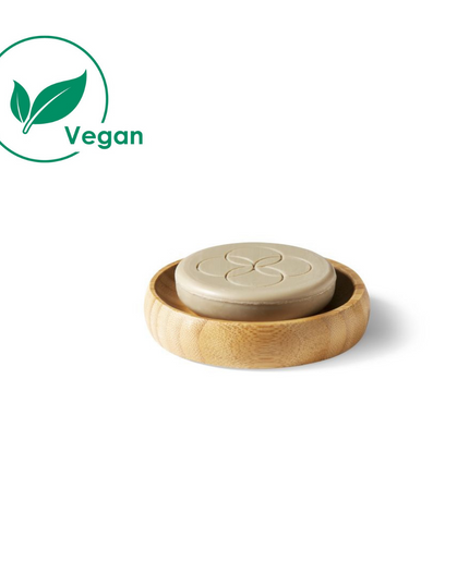 Eco shampoo bar with the bamboo dish (set) 70 gr