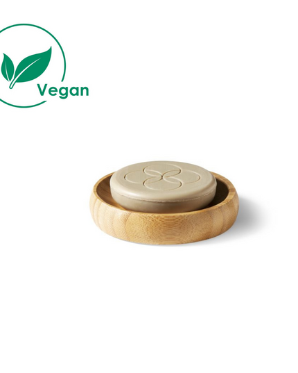 Eco shampoo bar with the bamboo dish (set) 70 gr