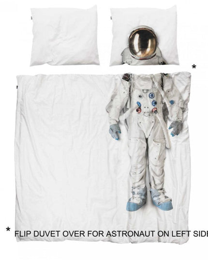 SNURK Astronaut duvet cover White Astro