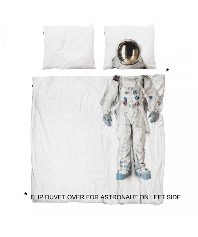 SNURK Astronaut duvet cover White Astro