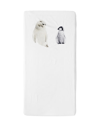 SNURK Baby fitted sheet Arctic Friends