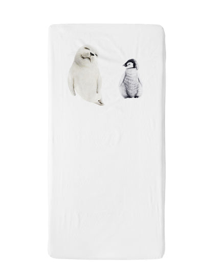 SNURK Baby fitted sheet Arctic Friends