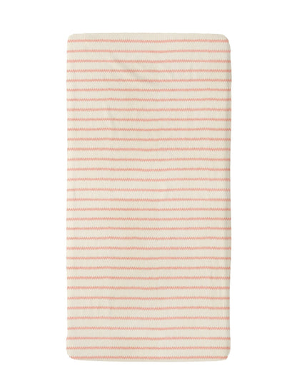 SNURK Baby fitted sheet Breton Pink