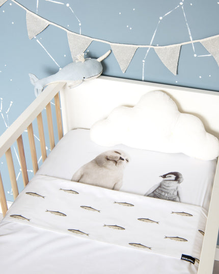 SNURK Baby sheet Arctic Friends