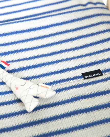 SNURK Baby sheet Breton Blue