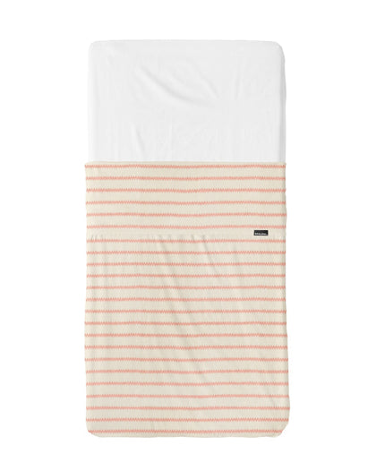 SNURK Baby sheet Breton Pink