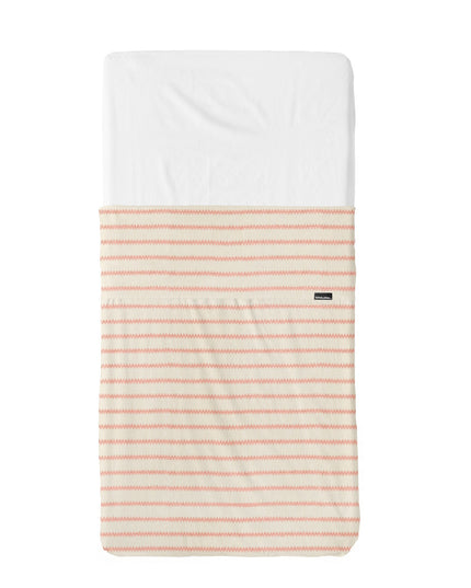 SNURK Baby sheet Breton Pink