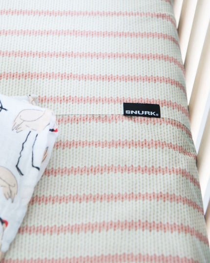 SNURK Baby sheet Breton Pink