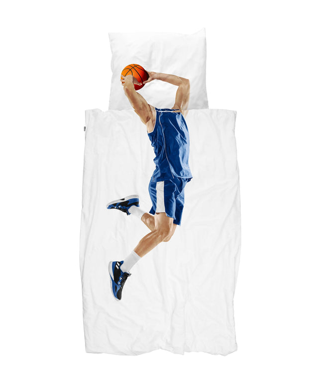 SNURK Basketball Star Blue duvet cover