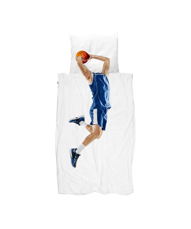 SNURK Basketball Star Blue duvet cover