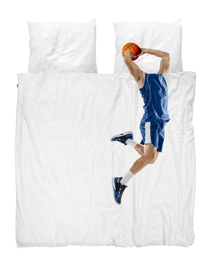 SNURK Basketball Star Blue duvet cover