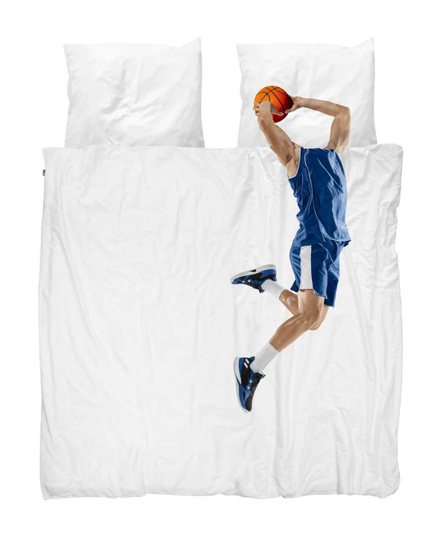 SNURK Basketball Star Blue duvet cover