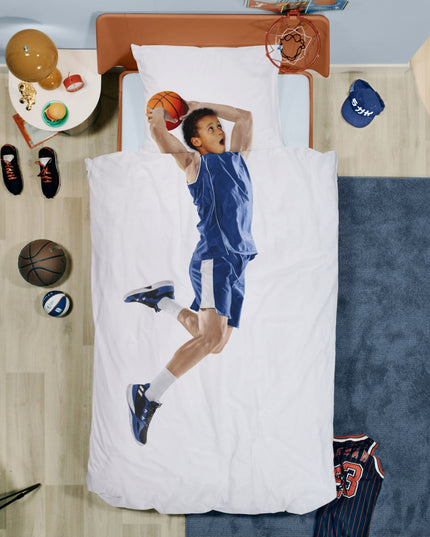 SNURK Basketball Star Blue duvet cover