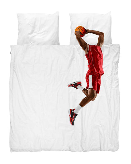 SNURK Basketball Star Red duvet cover