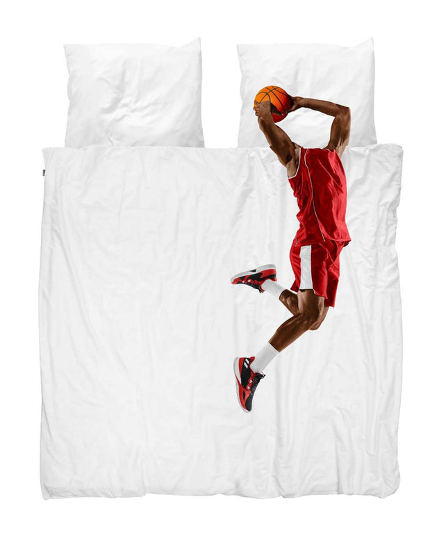 SNURK Basketball Star Red duvet cover