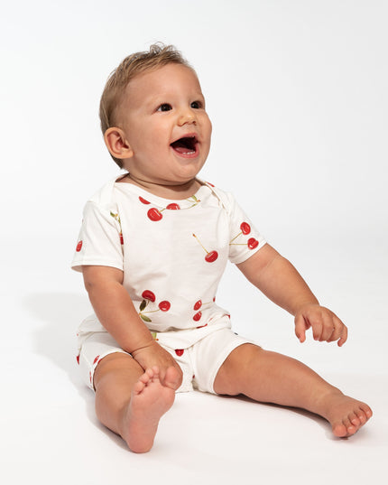 SNURK Cherries Playsuit Babies