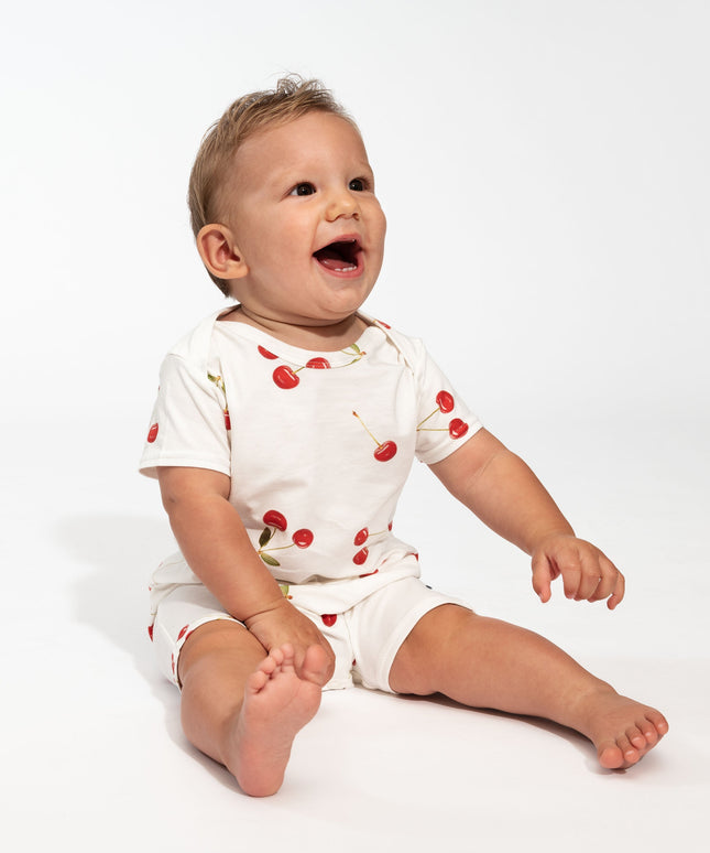 SNURK Cherries Playsuit Babies