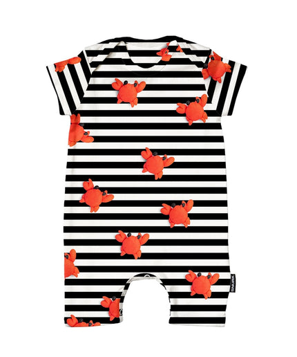 SNURK Clay Crab Playsuit Babies