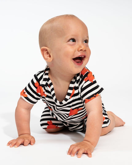 SNURK Clay Crab Playsuit Babies