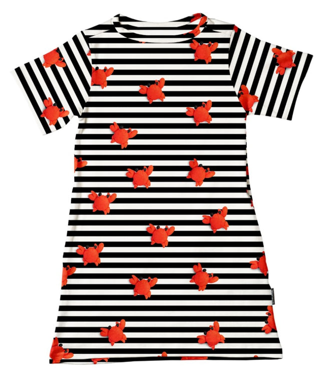 SNURK Clay Crab T-shirt Dress Kids