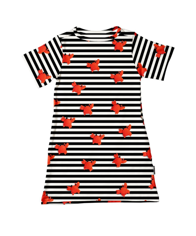 SNURK Clay Crab T-shirt Dress Kids