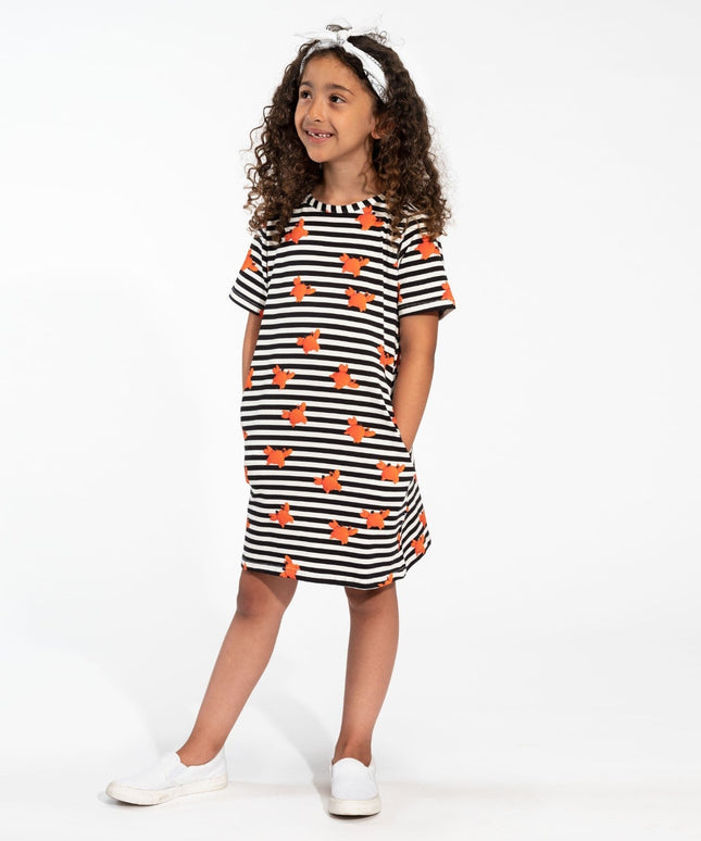 SNURK Clay Crab T-shirt Dress Kids